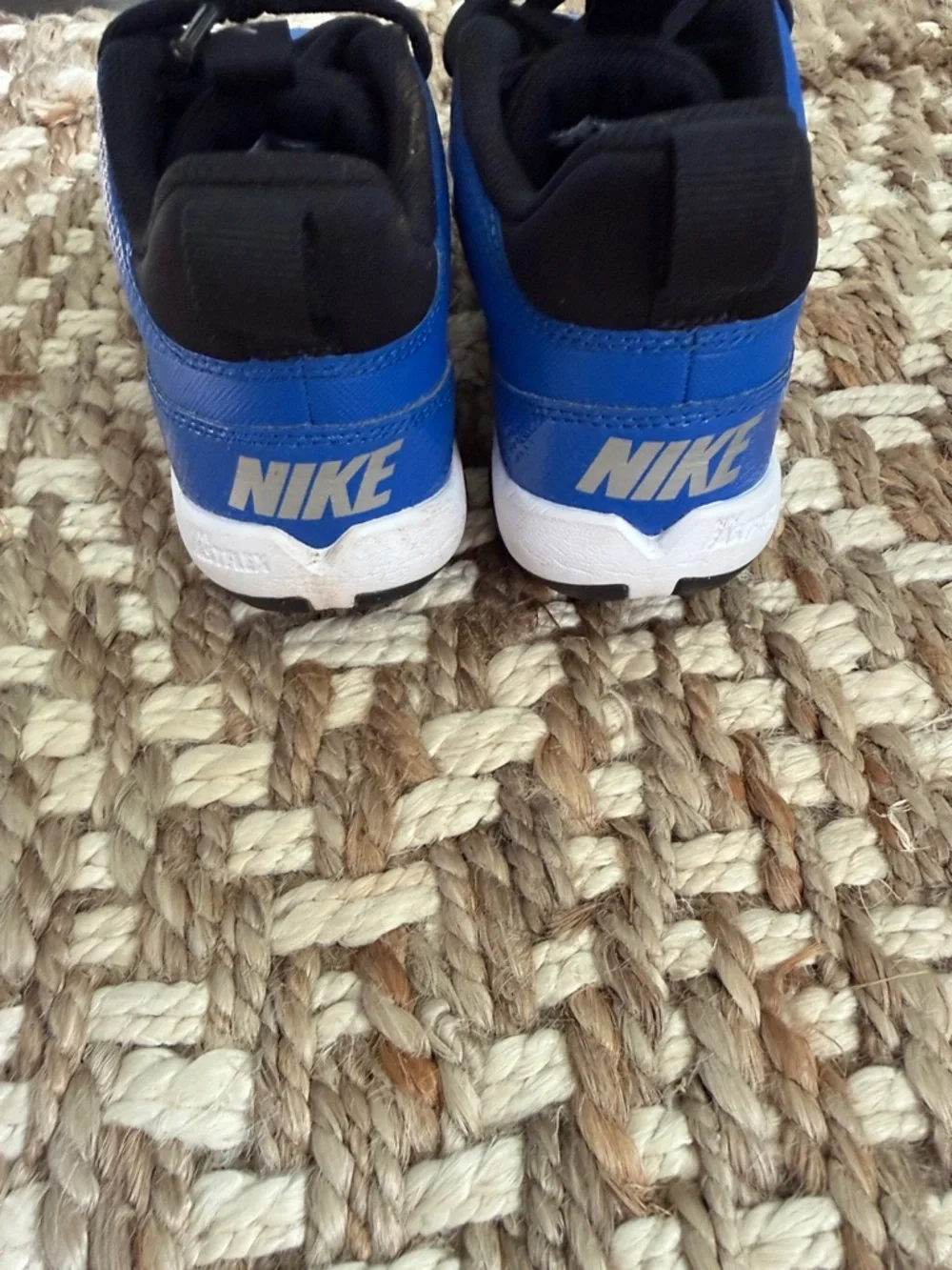 Nike Kids Blue Black White Sneakers